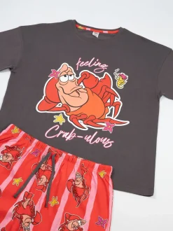 Vanilla Underground Disney The Little Mermaid Sebastian Manches courtes Long Pyjamas Ensemble