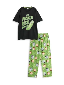 Vanilla Underground Ensemble pyjama multicolore à manches courtes en 100% coton