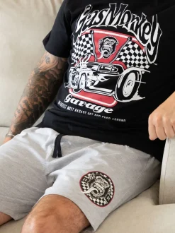 Vanilla Underground Ensemble pyjama à manches courtes dans un éventail de gaz pour homme