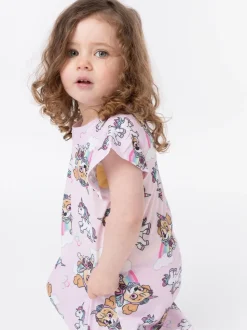 Vanilla Underground Filles Multi Paw Patrol Nighties 2 Pack