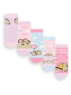 Vanilla Underground Filles Pusheen Chaussettes 5 Lot