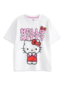 Vanilla Underground Hello Kitty Filles Ensemble pyjama à manches courtes 100% coton Lot de 2