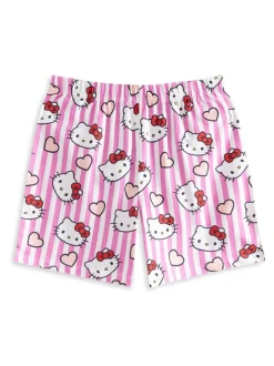 Vanilla Underground Hello Kitty Filles Ensemble pyjama à manches courtes 100% coton Lot de 2