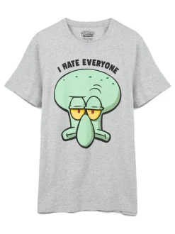 Vanilla Underground Mens SpongeBob SquarePants Manches courtes Long Leg Licensed Pyjamas