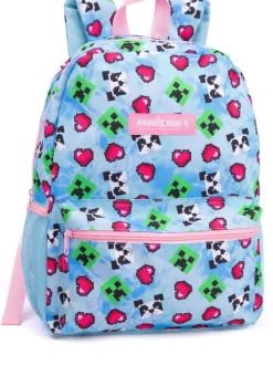 Vanilla Underground Minecraft Ensemble de sacs à dos pour filles Creeper 4 Pieces