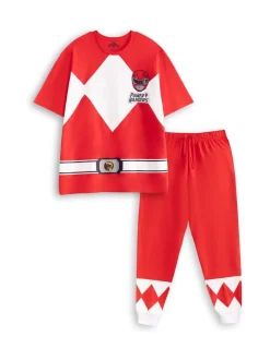 Vanilla Underground Power Rangers Ensemble de pyjama long à manches courtes Personnage