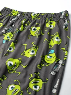 Vanilla Underground Pyjama homme Disney Monsters Inc multicolore à manches courtes en 100% coton
