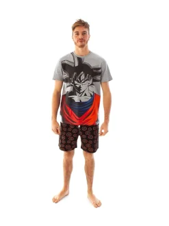 Vanilla Underground pyjama long à manches courtes Dragon Ball Zoku homme