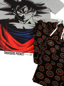 Vanilla Underground pyjama long à manches courtes Dragon Ball Zoku homme
