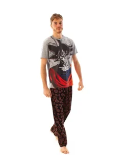 Vanilla Underground pyjama long à manches courtes Dragon Ball Zoku homme