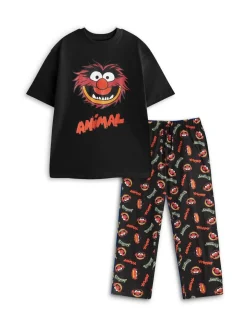 Vanilla Underground Sesame Street The Muppets Animal Pyjamas Ensemble Long Manches courtes