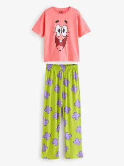 Vanilla Underground SpongeBob SquarePants Patrick Ensemble pyjama long à manches courtes
