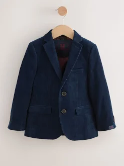 Velours côtelé bleu marine - Blazer (3-16ans)