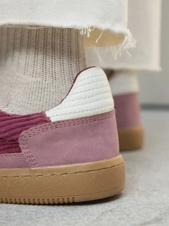 Velours côtelé rose - Forever Comfort® Lacets Formateurs