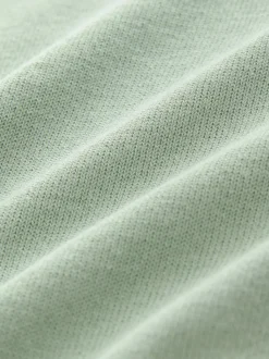 vert - Ajustement régulier - Polo en maille à manches longues riche en coton