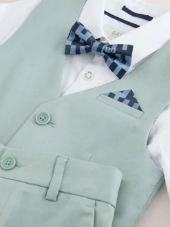 Vert - Baker by Ted Baker Ensemble Gilet Chemises et Pantalons