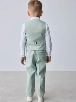 Vert - Baker by Ted Baker Ensemble Gilet Chemises et Pantalons