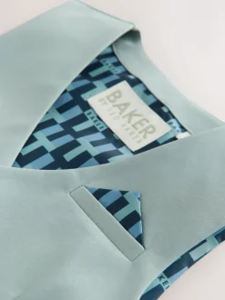 Vert - Baker by Ted Baker Ensemble chemise, gilet et short