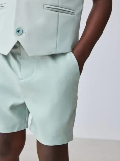 Vert - Baker by Ted Baker Ensemble chemise, gilet et short