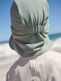 vert - Bonnet de bain Légionnaire (3mths-10yrs)