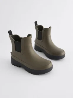 Vert - Bottes Chelsea Welly