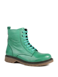 Vert - Bottes Pavers All en cuir Chaussures à talons