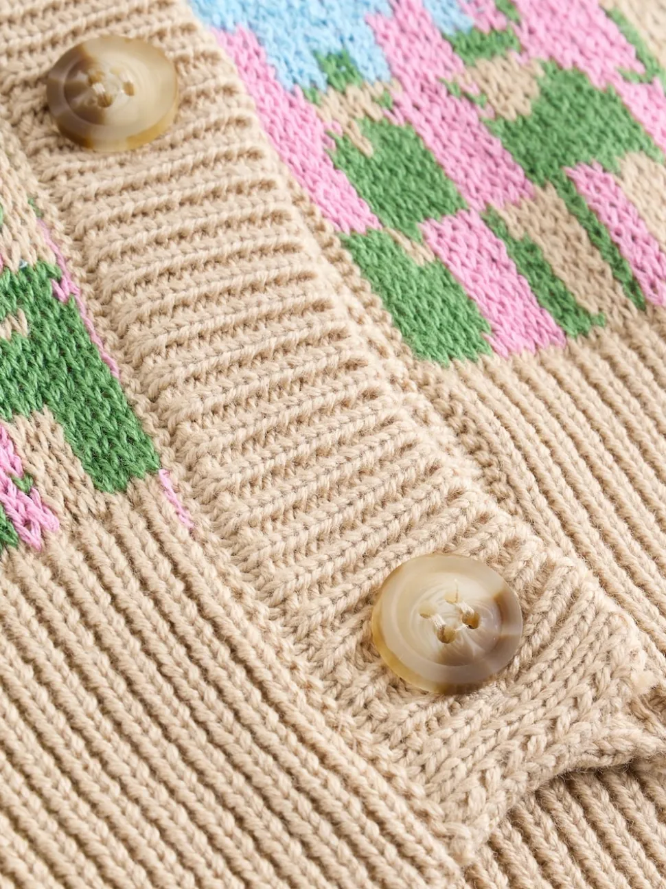 Vert - Cardigan Sheep Farm Scene (3-16ans)