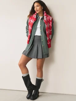 Vert - Chemises oversize en Denim