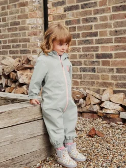 vert - Combinaison imperméable imprimée (3 mois-7 ans)
