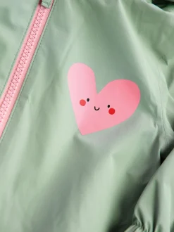 vert - Combinaison imperméable imprimée (3 mois-7 ans)