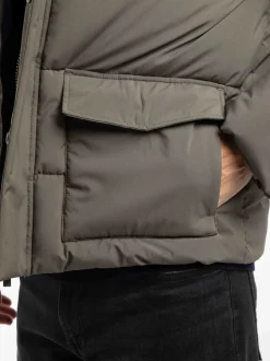 Vert - Doudoune épaisse Weird Fish Calderwood