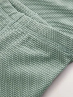 Vert - Ensemble de bain texturé (3mois-7ans)