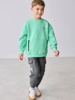 Vert - Ensemble jogging Baker by Ted Baker sweat et cargo