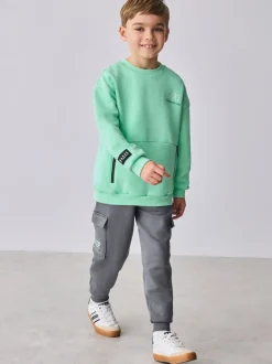 Vert - Ensemble jogging Baker by Ted Baker sweat et cargo