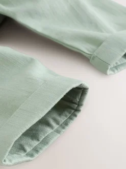 vert - Ensemble pantalon-chemise et bretelles bébé 3 pièces (0mois-2ans)