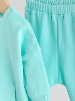 Vert - Ensemble sweat et jogging bébé (0mois2ans) (0mois2ans)