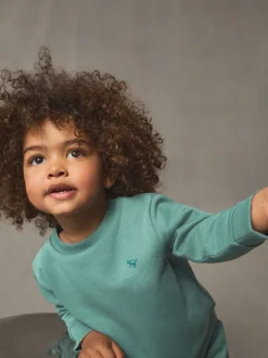 Vert - Ensemble sweat-shirt et jogging (3mois-7ans)