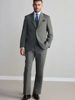 Vert - Gilet de laine Signature Nova Fides