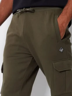 Vert - Jogging Threadbare style cargo