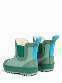 Vert - KIDLY by MORI Bottes de pluie courtes