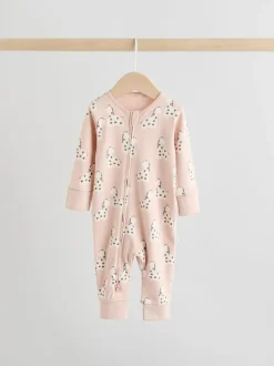 Vert à la menthe - Lot de 3 dors-bien sans pieds zippés pour bébé (0mois3ans)