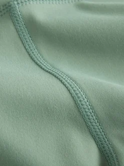 vert - Leggings enveloppants de yoga actif