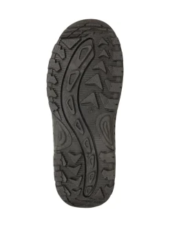 Vert - Mountain Warehouse Bottes de neige adaptatives Caribou Kids Single Rayure Sherpa Lined