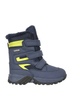 Vert - Mountain Warehouse Junior Chill Snowboots imperméables