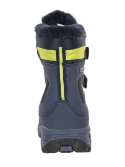 Vert - Mountain Warehouse Junior Chill Snowboots imperméables