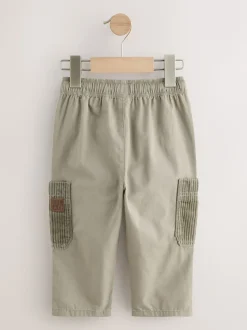 vert - Pantalon à enfiler avec poche latérale (3mois7ans)