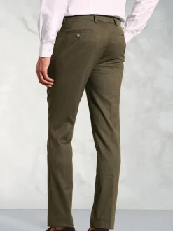 Vert - Pantalon Brook Taverner en flanelle