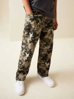 Vert - Pantalon cargo (3-16ans)