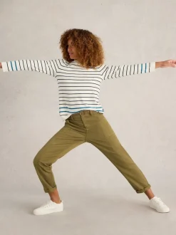 Vert - Pantalon White Stuff Thea