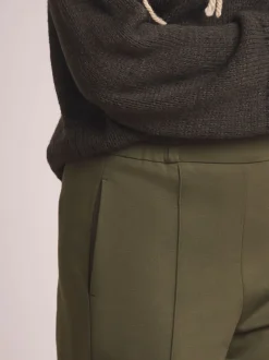 Vert - Pantalons Jambe large Anthology By JD WIlliams Premium Ponte